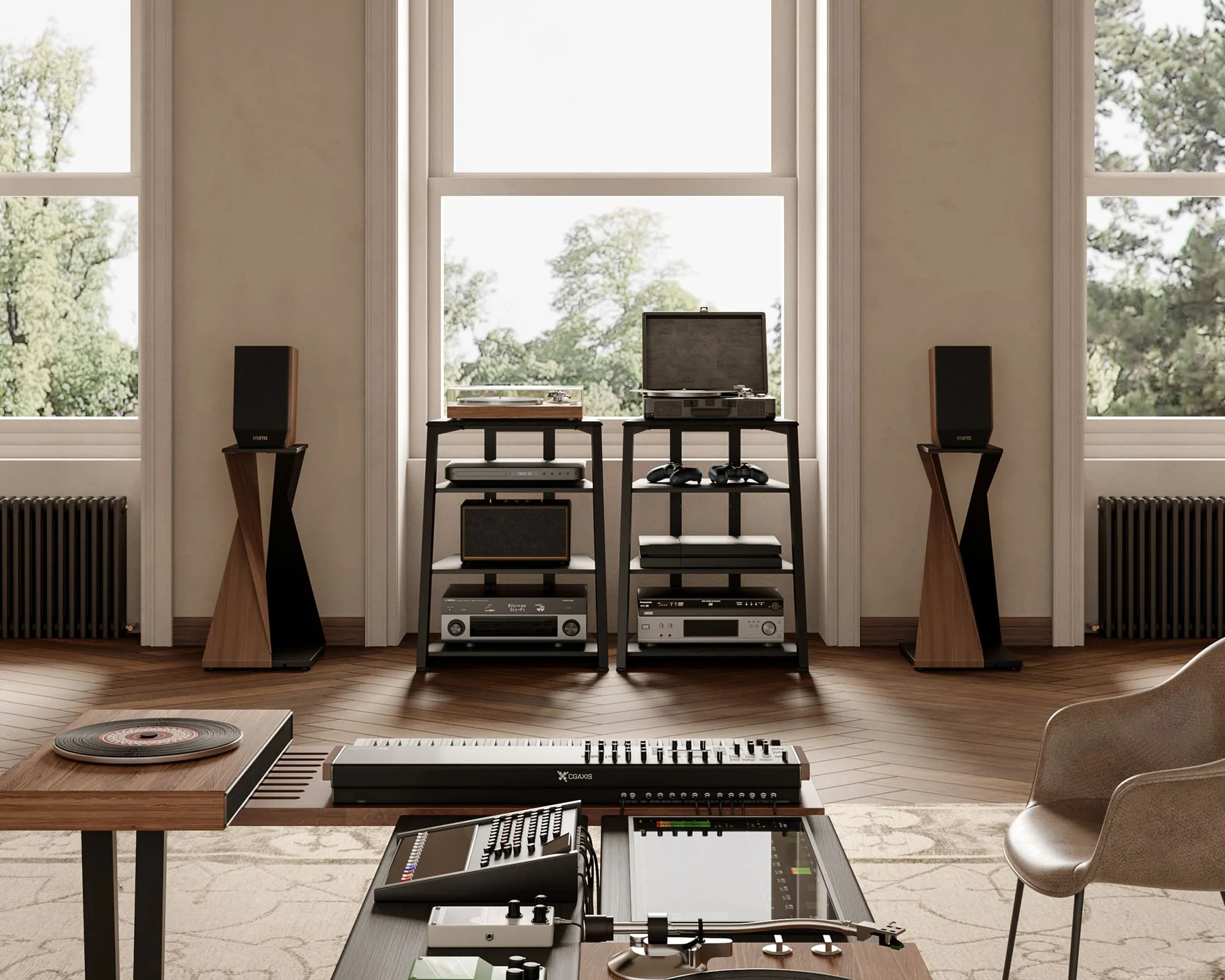 Eiffel AS07 Record Player Stand - Image 11
