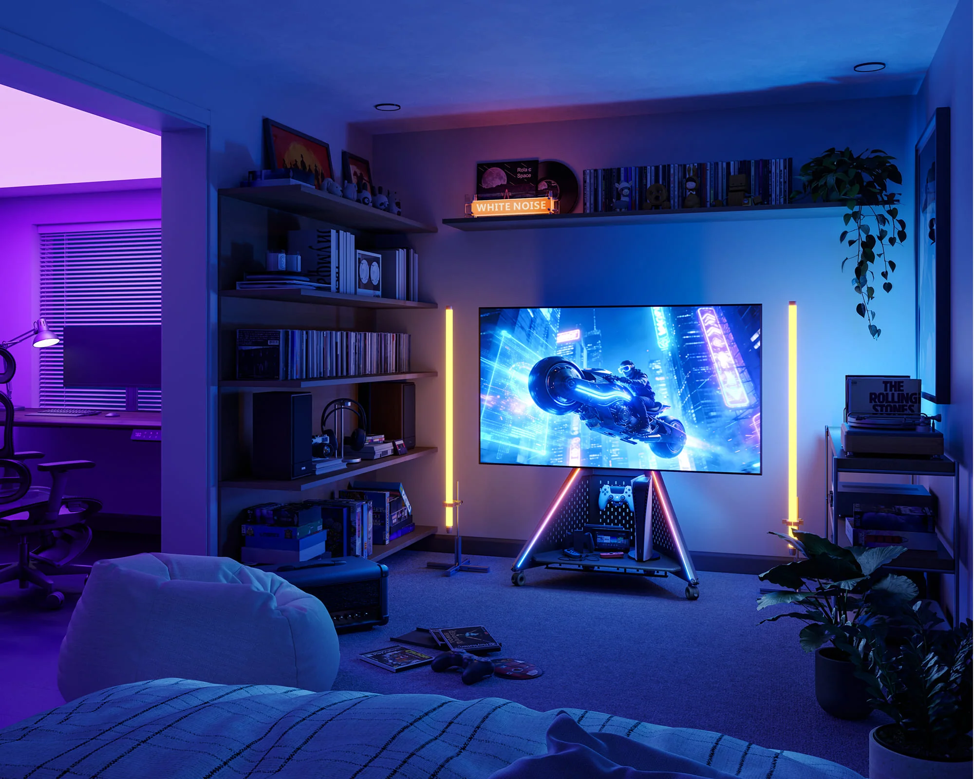 Eiffel Gaming FT65 TV Stand - Image 3