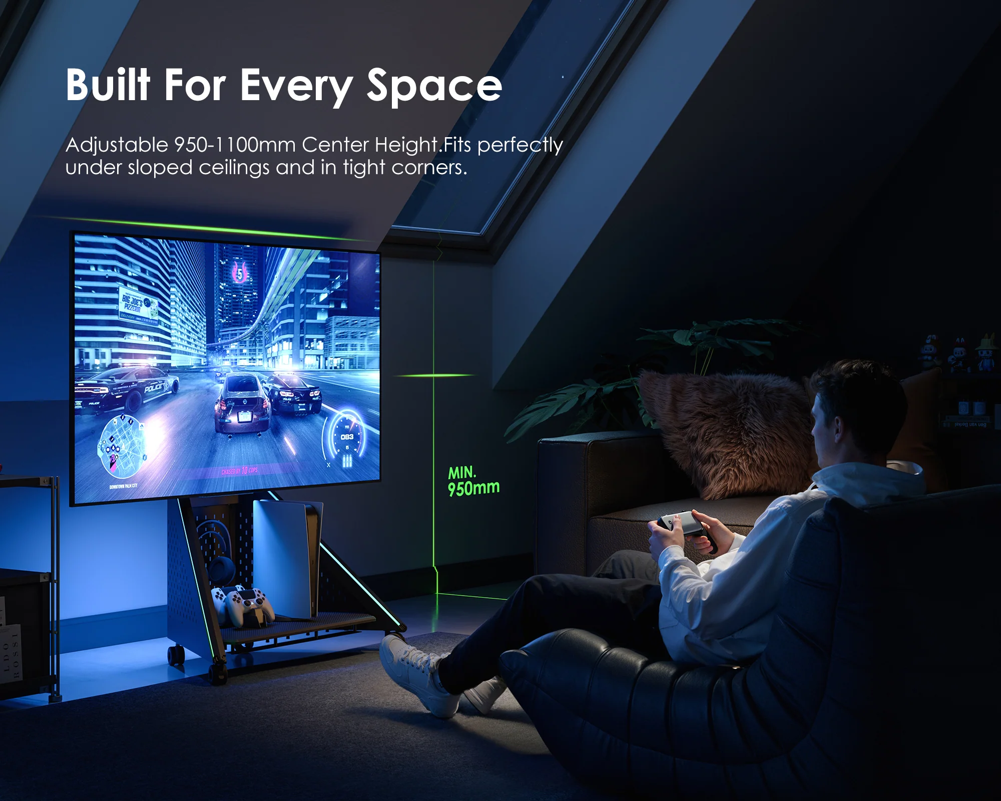 Eiffel Gaming FT65 TV Stand - Image 6
