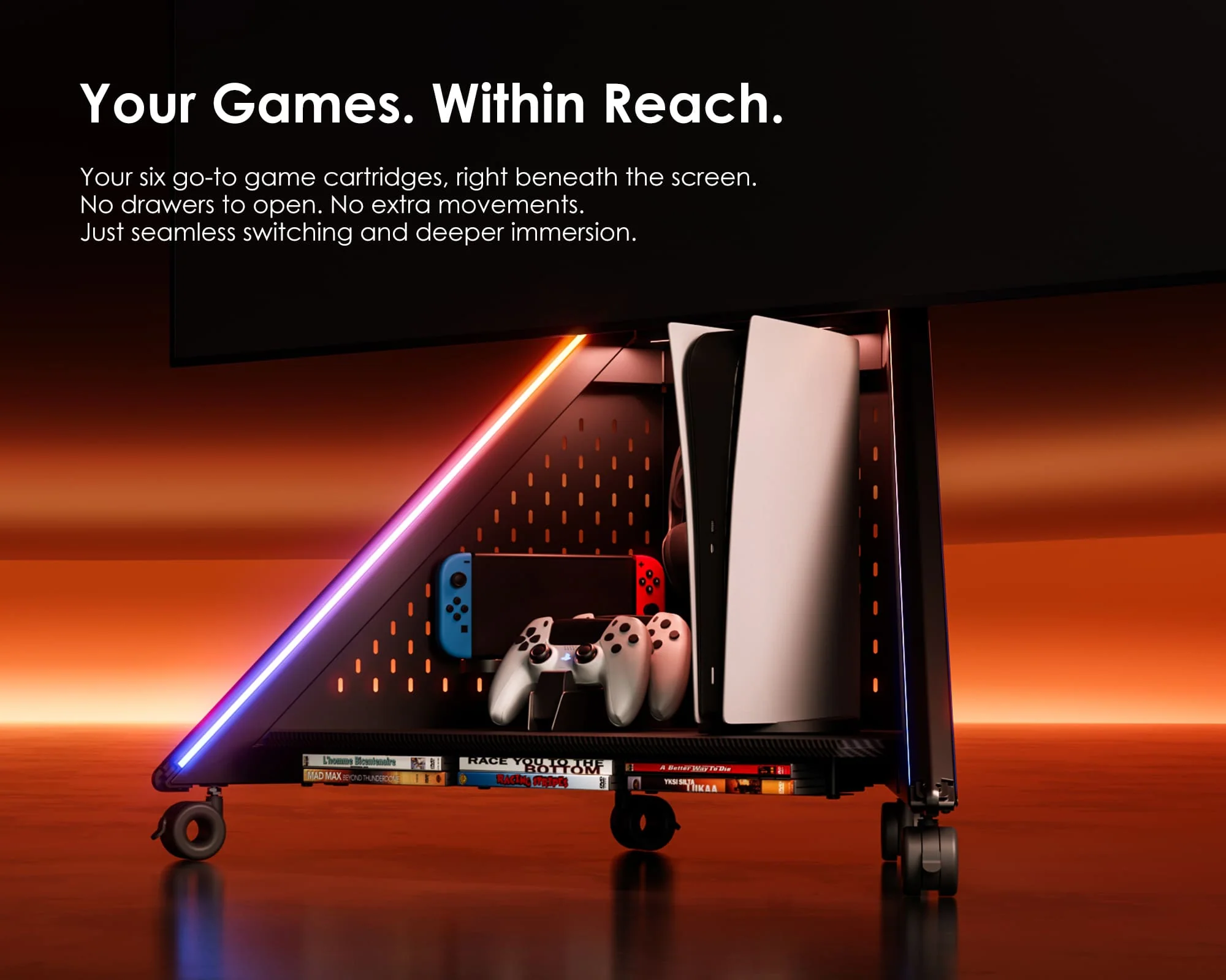 Eiffel Gaming FT65 TV Stand - Image 9