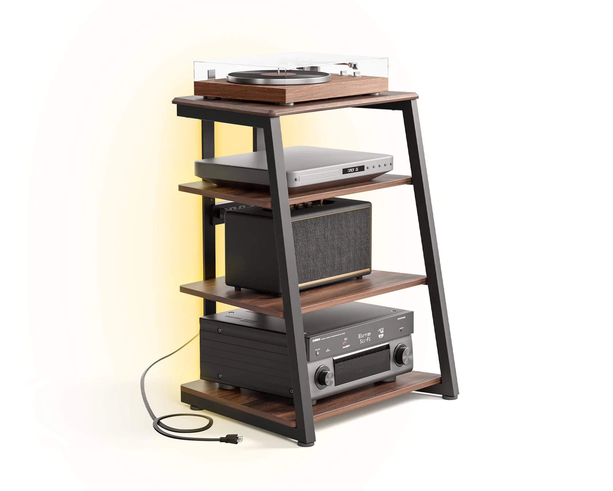 Eiffel V2 AS07 LED Record Player Stand