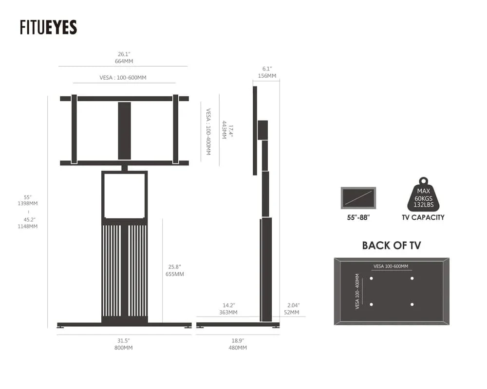 Zen FT88 TV Stand - Image 25